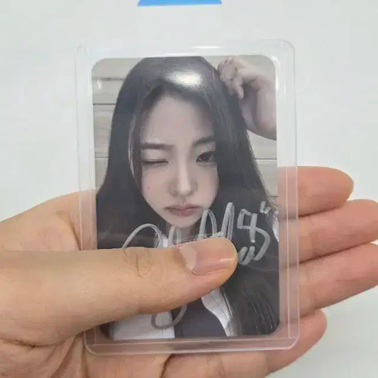 하츠투하츠 스텔라 친필 싸인 포카