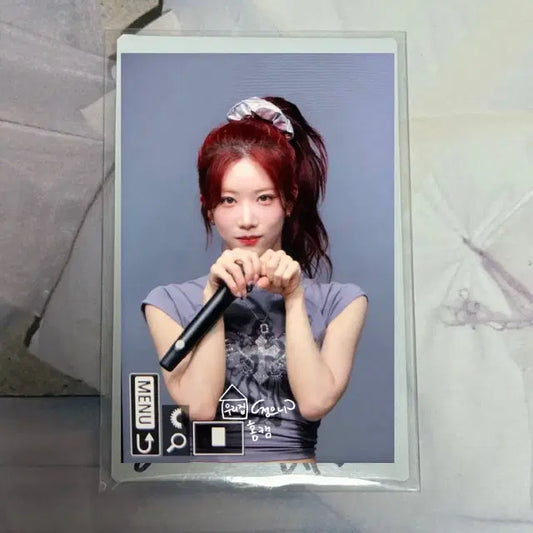 ARTMS 아르테미스 김립 싸인폴라로이드 signed polaroid