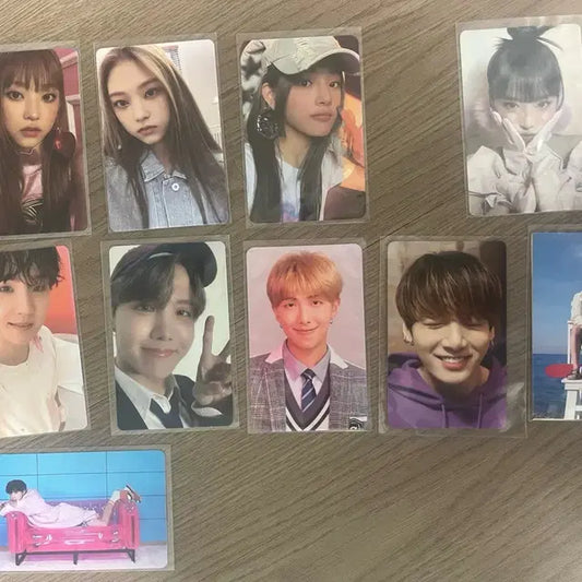 방탄소년단 뉴진스 최예나 포카