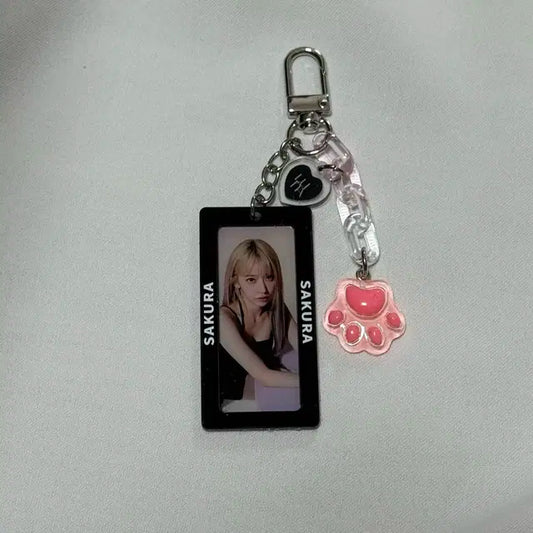 르세라핌 사쿠라 루나 키링