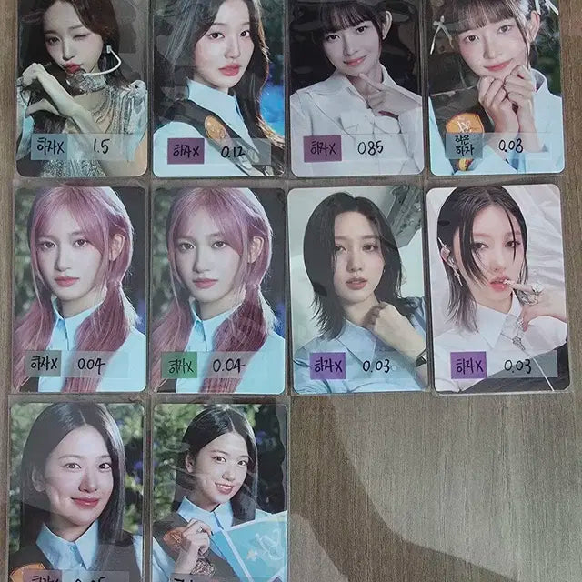 아이브 원영 레이 리즈 이서 가을 유진 유닛 팬미팅 스위치 포카