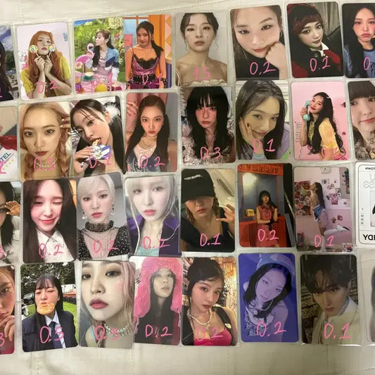레드벨벳 에스파 포토카드