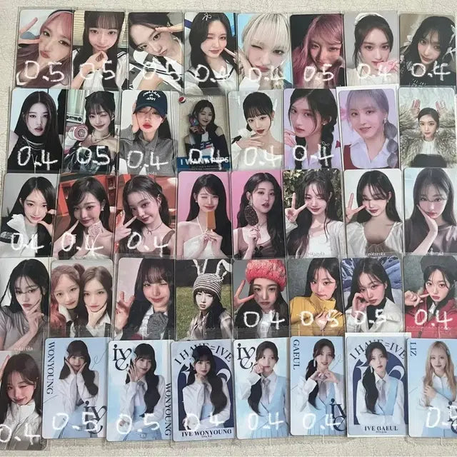 아이브 포카 각 0.3에 판매합니다!