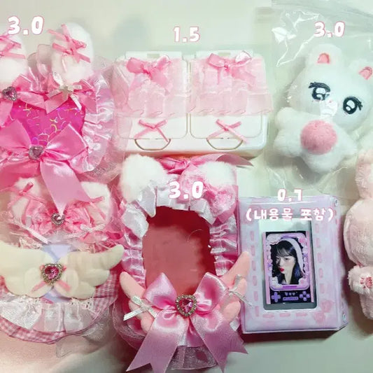 일괄 우대)레이스 통,아이브 장원영 인형 덕질 물품 판매해요!