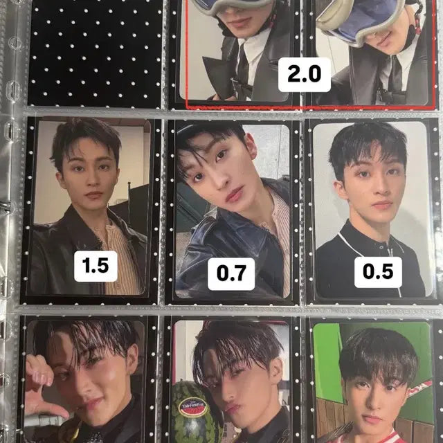 엔시티 마크 포카 양도 솔로 미공포 럭드 분철