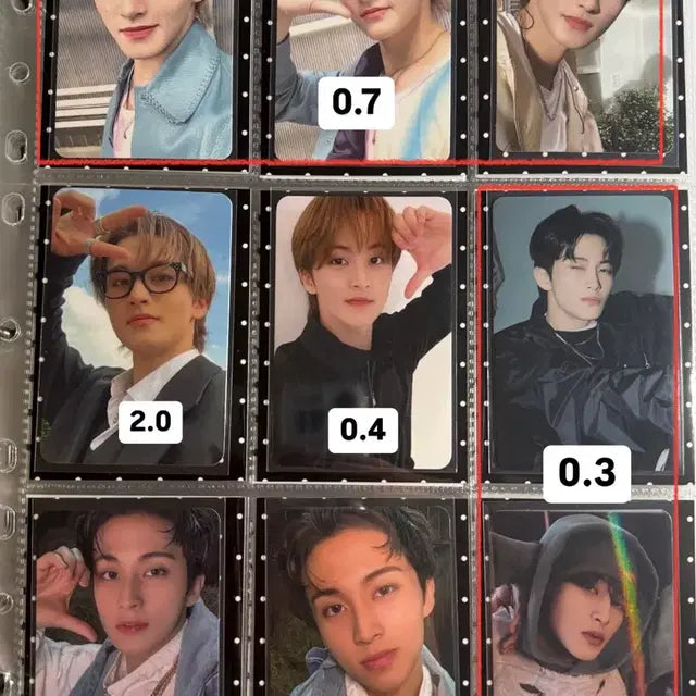 엔시티 마크 포카 양도 솔로 미공포 럭드 분철