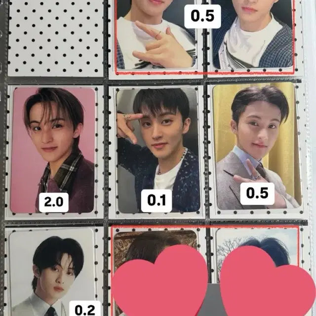 엔시티 마크 포카 양도 솔로 미공포 럭드 분철