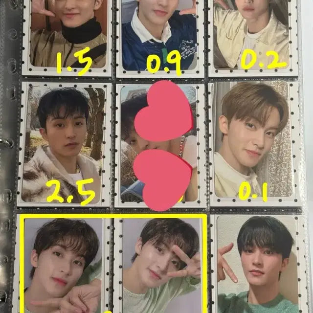 엔시티 마크 포카 양도 솔로 미공포 럭드 분철