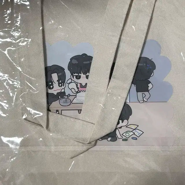 에이티즈 에코백