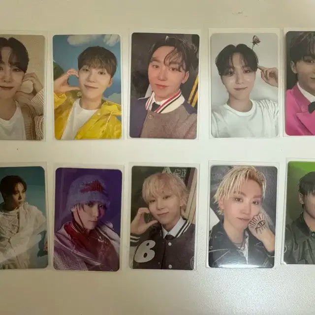 세븐틴 포토카드 양도(97&막내즈)