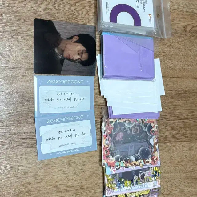 제로베이스원 굿즈 대량판매