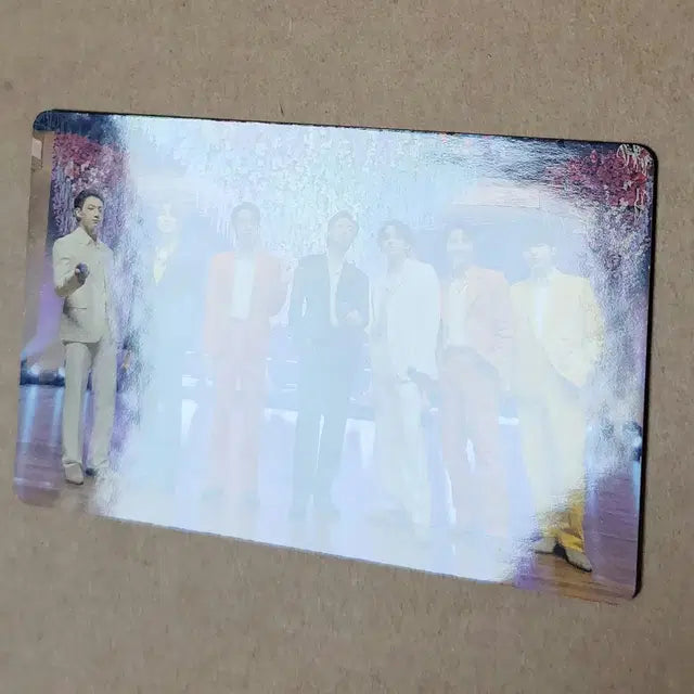 방탄 BE 일본fc 단체 포카 BTS photocard