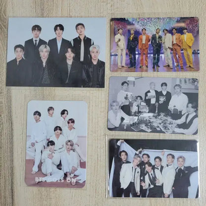 방탄 BE 일본fc 단체 포카 BTS photocard