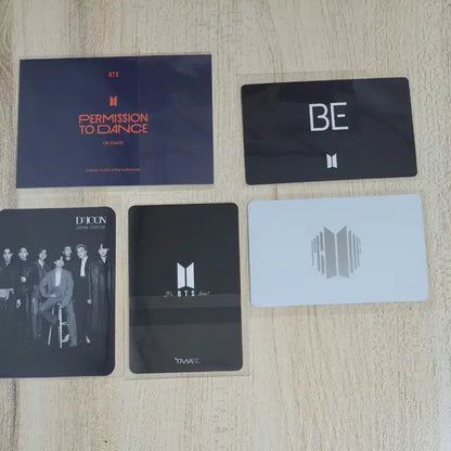 방탄 BE 일본fc 단체 포카 BTS photocard