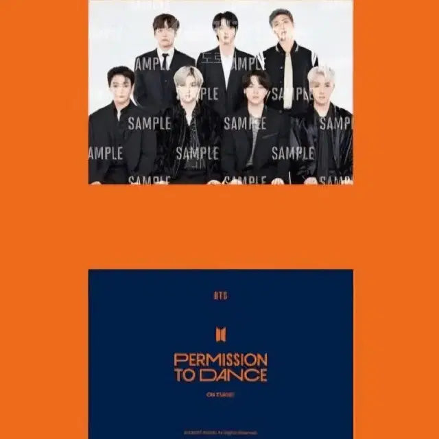 방탄 BE 일본fc 단체 포카 BTS photocard