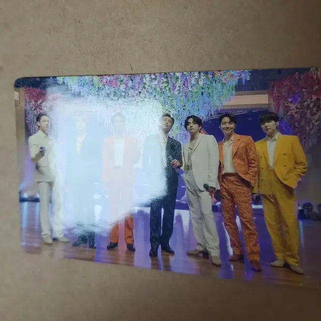 방탄 BE 일본fc 단체 포카 BTS photocard