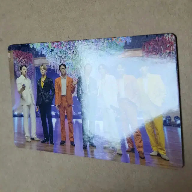 방탄 BE 일본fc 단체 포카 BTS photocard