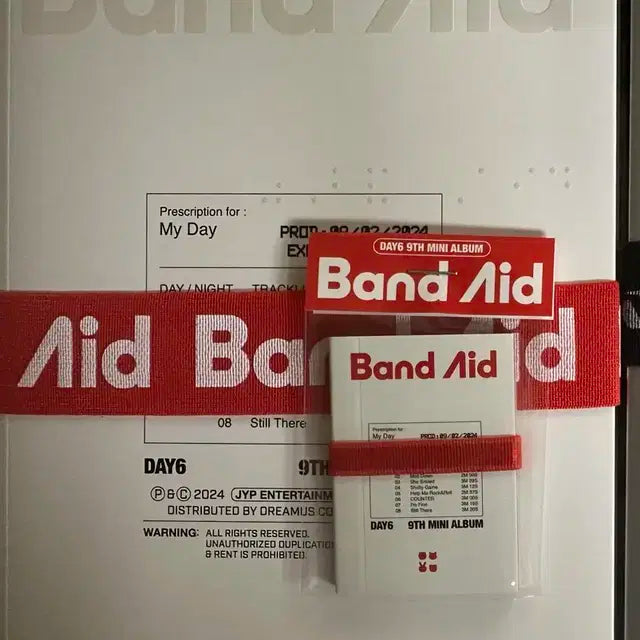 데이식스 Band Aid 앨범 미개봉 양도