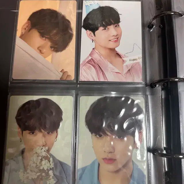 정국 미니포카 모음 바인더 일괄판매 bts 미니포카