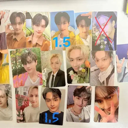 세븐틴 포카 판매(에스쿱스,정한,조슈아,준,호시,원우)