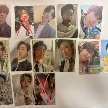 세븐틴 포카 판매(우지,디에잇,도겸,민규,승관,버논,디노)