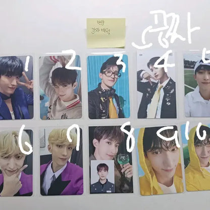 세븐틴 포카 팝니다(이미지 넣을 공간 부족으로 승관버논디노는 여기 없음)