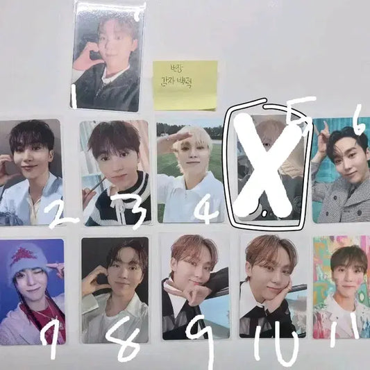 세븐틴 승관버논디노 포카 팔아요