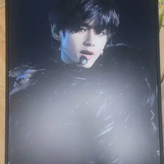 방탄소년단 뷔 홈마 A1 액자 양도