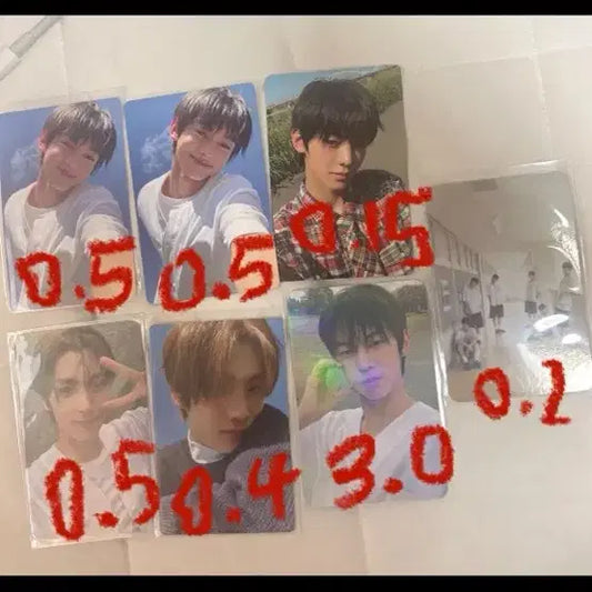 급전!!투어스 스파클링 포카 알라딘 특전 투어스 도훈 영재 한진 단체 포