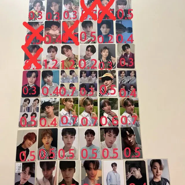 세븐틴 공식 포카 처분 양도합니다