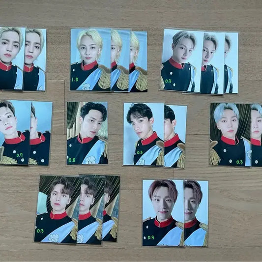 세븐틴 서울 카페 포카 트레이 포카 쿱스정한준호시민규도겸승관버논디노포카