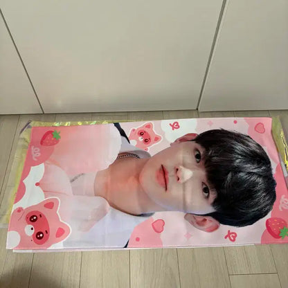 제로베이스원 장하오 슬로건 택포