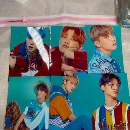에이티즈,ATEEZ,실사진8장/1세트,흠O.후지컬러
