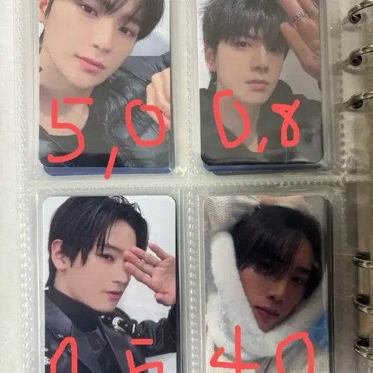 더보이즈 주연, 현재, 선우, 영헌, 에릭 등 포카 및 엽서 처분 양도매