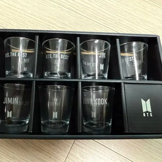 BTS THE BEST 글래스 세트