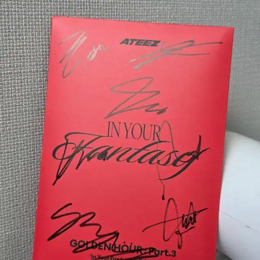 에이티즈 골든아워 Part.3 사인 앨범