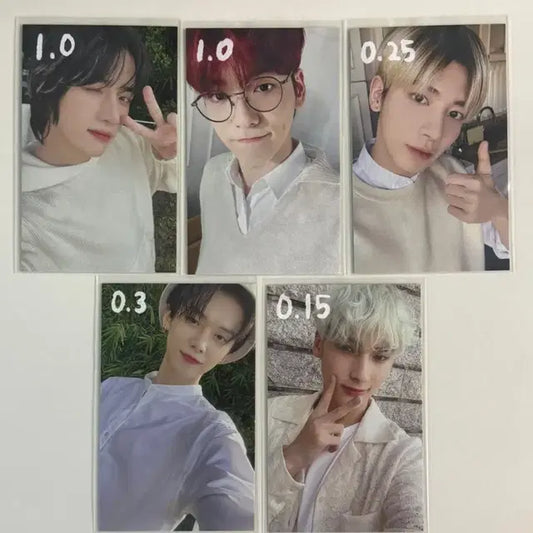 투바투 포카 판매 모아 멤버십키트 3기 포카하자X 수빈휴닝범규연준태현