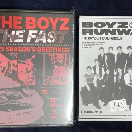 더보이즈 7기 더비키트 & 2025년 시즌그리팅 미개봉