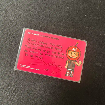 엔시티127 정재현 체리밤 포카