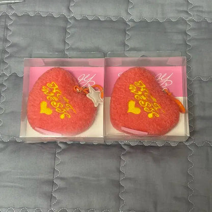 엔시티위시 리쿠 중국 엠디 굿즈 하트 거울 키링 양도