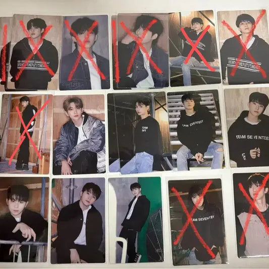 세븐틴 캐럿랜드 포카 판매 에스쿱스 정한 조슈아 준 호시 원우 우지