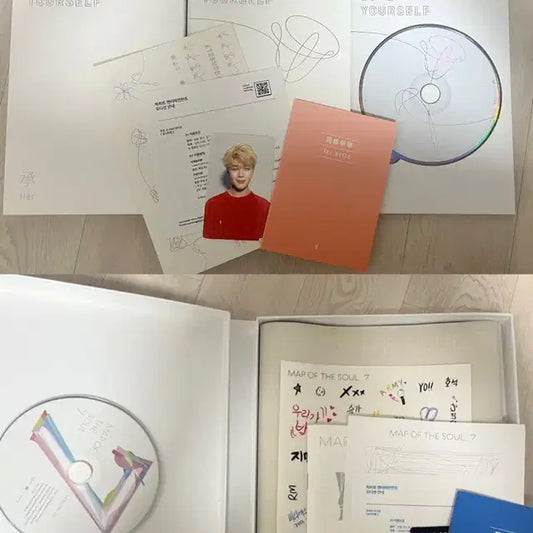 방탄소년단 BTS 앨범 LOVE YOURSELF,MAP(포카포함
