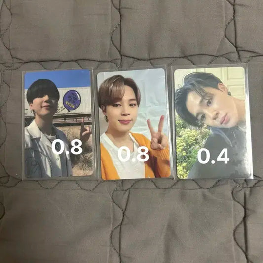 방탄 bts 지민 버터 엠투유 럭드 BE 위버스 포카