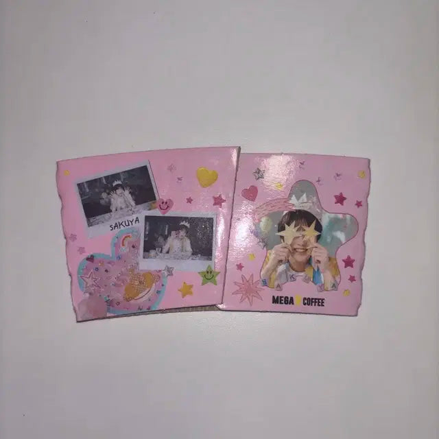 사쿠야 메가커피 생일 컵홀더 엔시티 위시 리쿠 사쿠야 재희 시온 료 유우