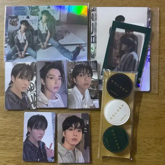 방탄소년단 정국 골든 포카 위버스 특전 미개봉 일괄판매
