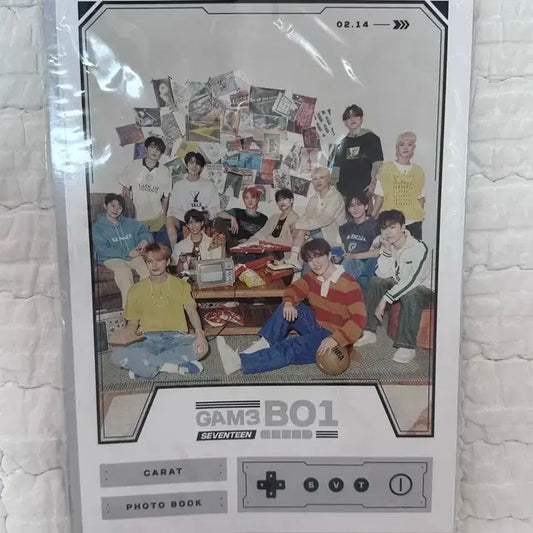 (새상품) 세븐틴 게임보이 캐럿 멤버쉽 키트 포토북