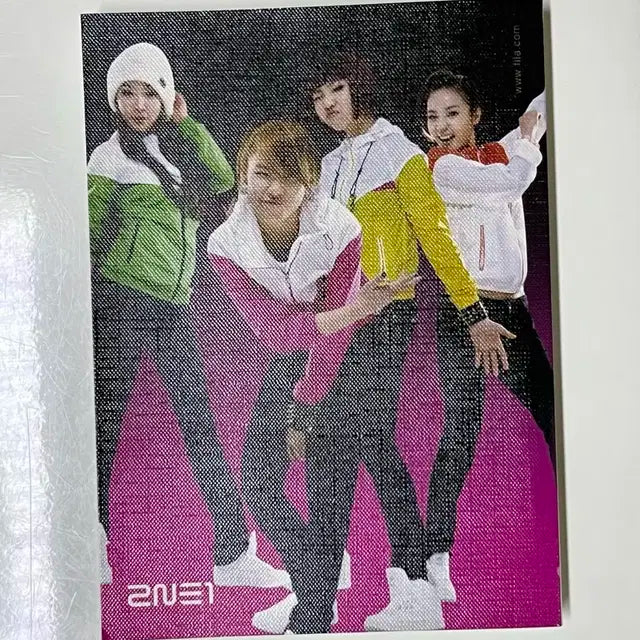 빅뱅 x 투애니원 x FILA 2010년 다이어리, 엽서