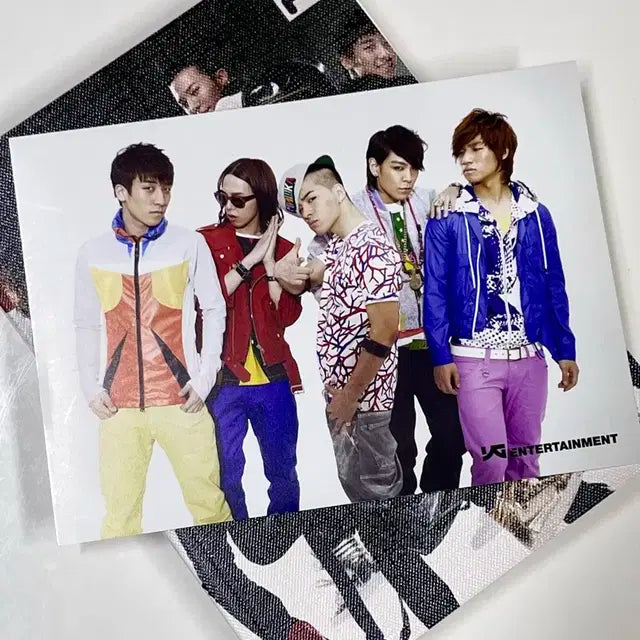 빅뱅 x 투애니원 x FILA 2010년 다이어리, 엽서