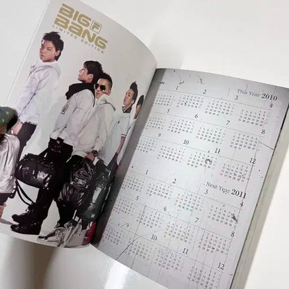 빅뱅 x 투애니원 x FILA 2010년 다이어리, 엽서