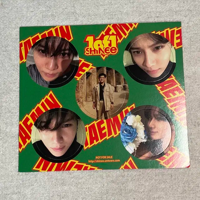 샤이니 태민 1 of 1 포카(딱지)